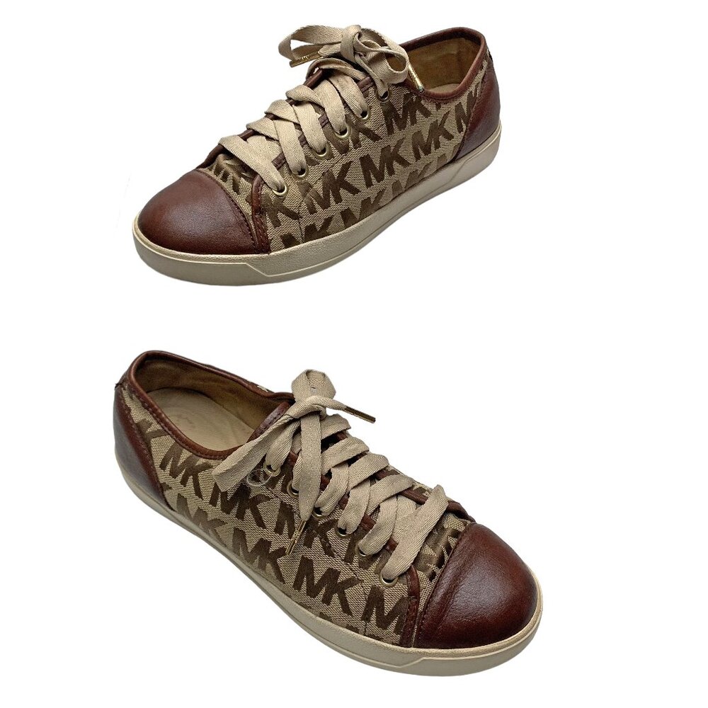 MICHAEL KORS City Keaton Lace-Up Cap Toe Fashion Sneakers‎